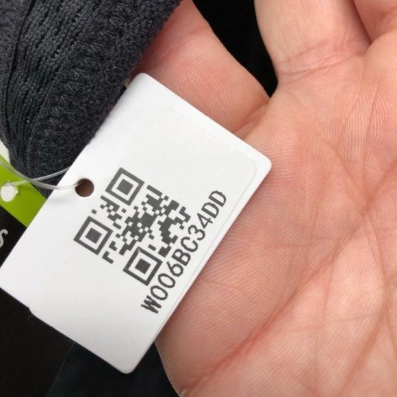 WINGSLOVE Black No Wire Sports Bra Size 34DD - Picture 5 of 8